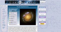 Desktop Screenshot of lightofegypt.com
